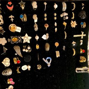 Jewelry, mostly rings, some bracelets and earrings